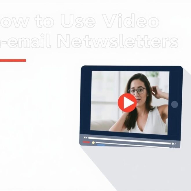 Как использовать видео в email-рассылках: советы и примеры